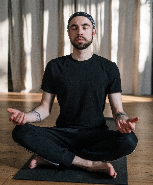 Quiet Meditation at the Library